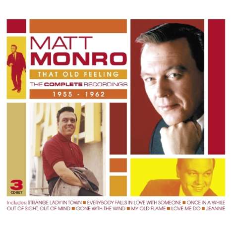 Matt Monro: That Old Feeling, 3 CDs