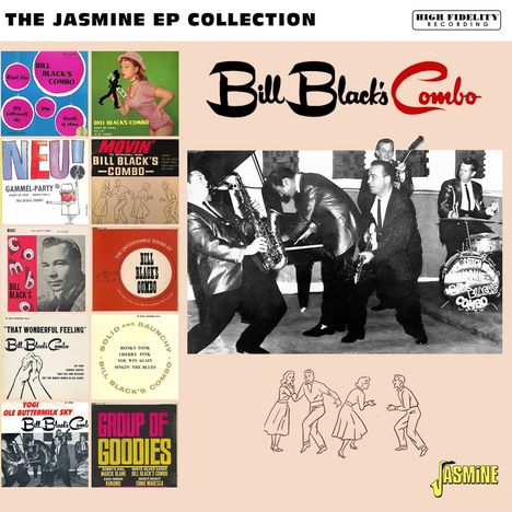 Bill Black's Combo: The Jasmine EP Collection, CD