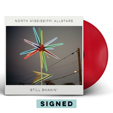North Mississippi Allstars: Still Shakin' (Limited Indie Exclusive Edition) (Opaque Red Vinyl) (signiert), LP
