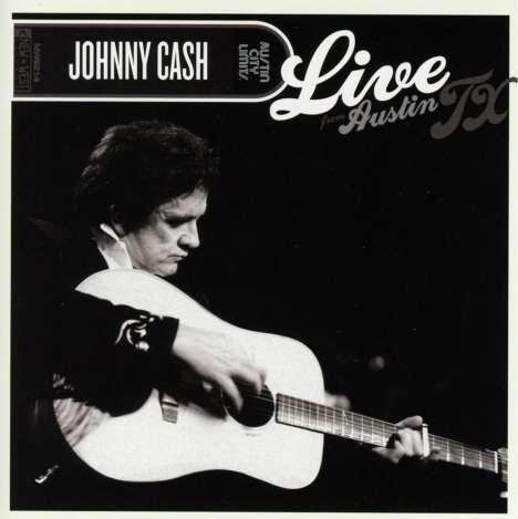 Johnny Cash: Live From Austin Tx 1987, 1 CD und 1 DVD
