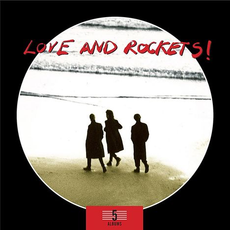 Love &amp; Rockets: 5 Albums Box Set, 5 CDs