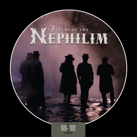 Fields Of The Nephilim: 5 Albums Box Set, 5 CDs