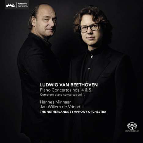 Ludwig van Beethoven (1770-1827): Klavierkonzerte Nr.4 &amp; 5, Super Audio CD
