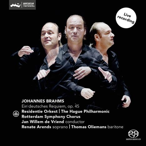 Johannes Brahms (1833-1897): Ein Deutsches Requiem op.45, Super Audio CD