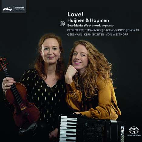 Love! Huijnen &amp; Grotenhuis - Musik für Violine &amp; Akkordeon, Super Audio CD