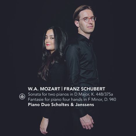 Piano Duo Scholtes &amp; Janssens - Mozart/Schubert/Bach, CD