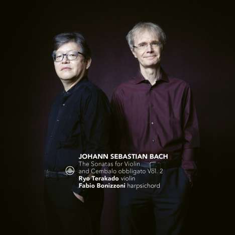 Johann Sebastian Bach (1685-1750): Sonaten für Violine &amp; obligates Cembalo Vol.2, CD