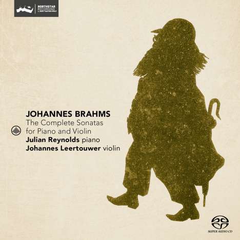 Johannes Brahms (1833-1897): Sonaten für Violine &amp; Klavier Nr.1-3, Super Audio CD