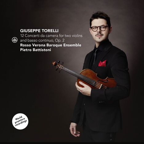 Giuseppe Torelli (1658-1709): Concerti da Camera für 2 Violinen &amp; Bc op.2 Nr.1-12, CD