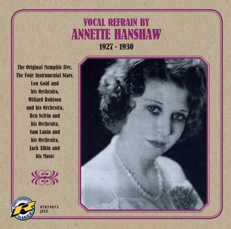 Vocal Refrain By Annette Hanshaw, CD