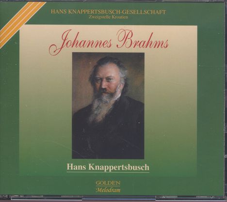 Hans Knappertsbusch dirigiert Johannes Brahms, 4 CDs