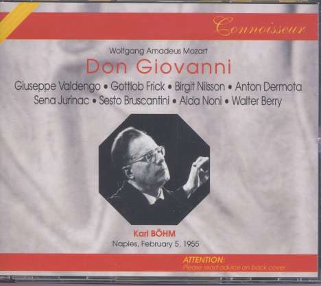Wolfgang Amadeus Mozart (1756-1791): Don Giovanni, 3 CDs