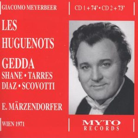 Giacomo Meyerbeer (1791-1864): Die Hugenotten, 2 CDs
