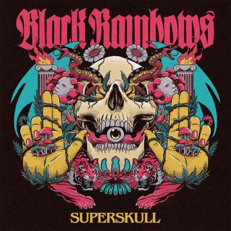 Black Rainbows: Superskull (Limited Edition) (3 Color Striped Vinyl), 2 LPs