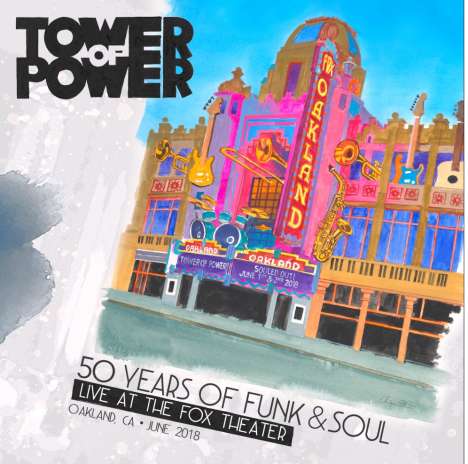 Tower Of Power: 50 Years Of Funk &amp; Soul: Live At The Fox Theater, 3 LPs