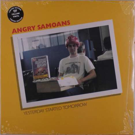 Angry Samoans: Yesterday Started Tomorrow (Limited Edition) (Yellow Vinyl), LP
