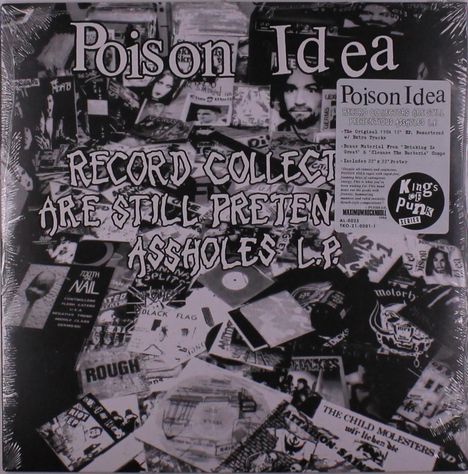Poison Idea: Record Collectors Are Still Pretentious Assholes (remastered), LP