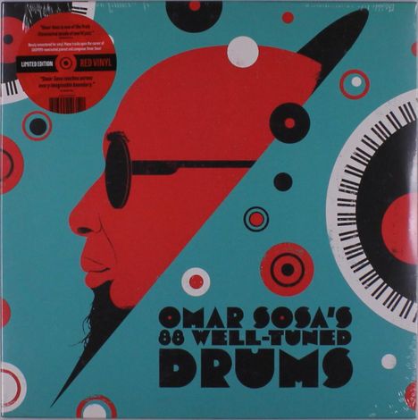 Omar Sosa (geb. 1965): Omar Sosas 88 Well-Tuned Drums (RSD 2024) (Limited Edition) (Transparent Red Vinyl), LP