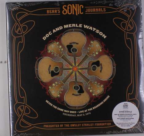 Doc &amp; Merle Watson: Never The Same Way Once: Live At The Boarding House May 2, 1974 (180g) (HalfSpeed Mastering) (45 RPM) (Bear's Sonic Journals), 2 LPs