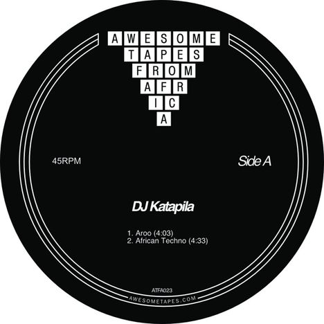 DJ Katapila: Aroo, Single 12"