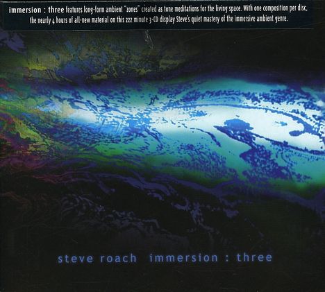 Steve Roach: Immersion: Three, 3 CDs