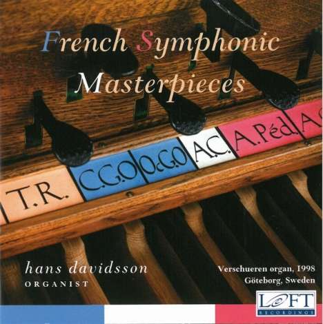 Hans Davidsson - French Symphonic Masterpieces, CD