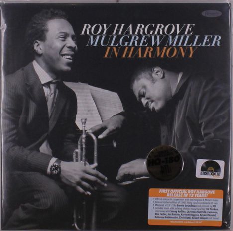 Roy Hargrove &amp; Mulgrew Miller: In Harmony (180g) (Limited Numbered Edition), 2 LPs