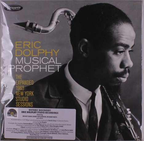 Eric Dolphy (1928-1964): Musical Prophet (The Expanded 1963 New York Studio Sessions) (180g) (Limited Numbered Edition), 3 LPs