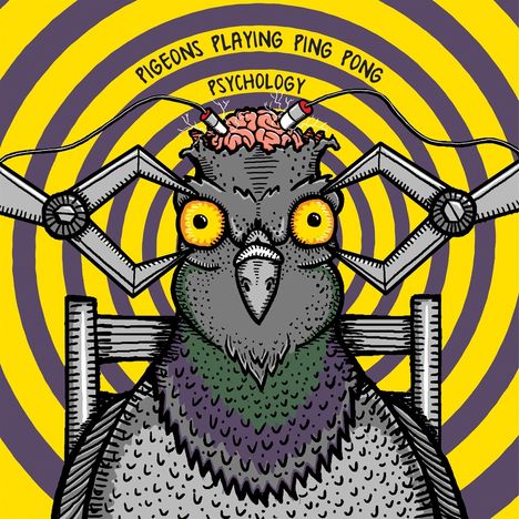 Pigeons Playing Ping Pong: PSYCHOLOGY (Ltd. Yellow w/ Purple Splatter Vinyl), 2 LPs