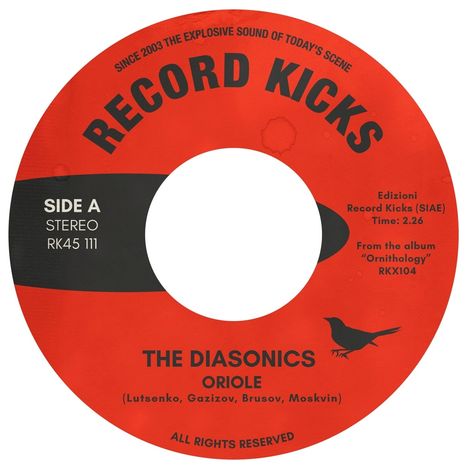 The Diasonics: Oriole / Chichadee (Limited Indie Edition), Single 7"