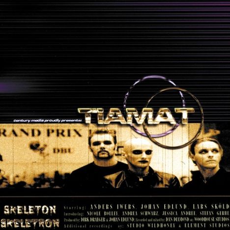 Tiamat: Skeleton Skeletron (Limited Edition) (Gold Vinyl), LP