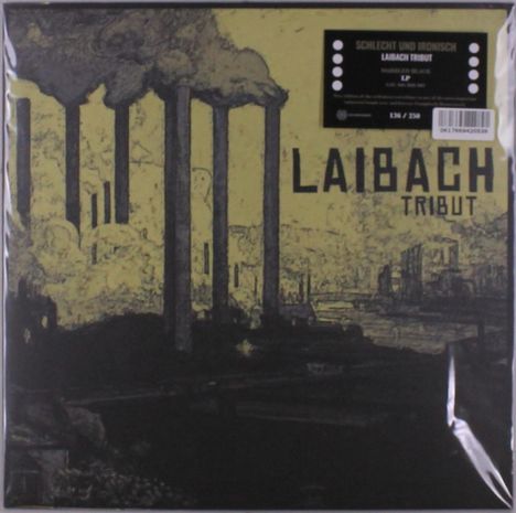 Laibach Tribut: Schlecht und ironisch (remastered) (Limited Numbered Edition) (Black Marble Vinyl), LP