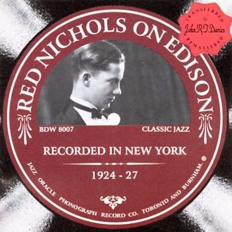 Red Nichols (1905-1965): Recorded In New York 1924 - 1927, CD