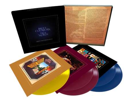 Bruce Cockburn: True North (A 50th Anniversary Box Set) (180g) (Colored Vinyl) (Limited Handnumbered Edition) - signiert, 5 LPs