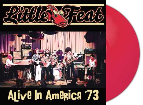 Little Feat: Alive In America '73 (180g) (Coral Red Vinyl), 3 LPs