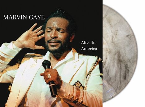 Marvin Gaye: Alive in America (180g) (Limited Edition) Marbled Vinyl), 2 LPs