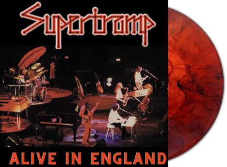 Supertramp: Alive In England (180g) (Limited Edition) (Red Marbled Vinyl), 2 LPs