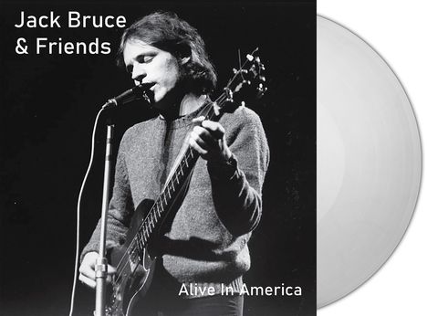 Jack Bruce: Alive In America (180g) (Clear Vinyl), 2 LPs