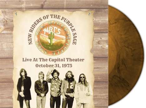 New Riders Of The Purple Sage: Live At The Capitol Theater (Orange Marble Vinyl), 2 LPs