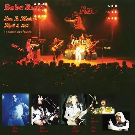 Babe Ruth: Live In Montreal: April 9 1975, CD