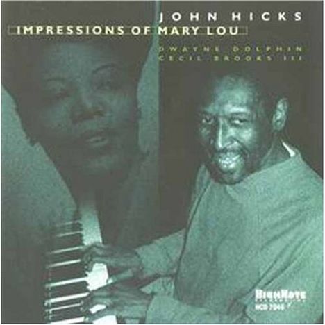 John Hicks (1941-2006): Impressions Of Mary Lou, CD
