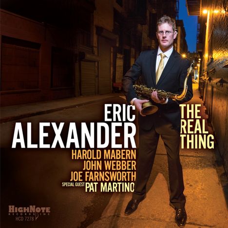 Eric Alexander (geb. 1968): The Real Thing, CD