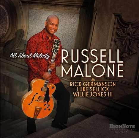 Russell Malone (geb. 1963): All About Melody, CD