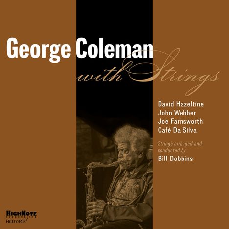 George Coleman (geb. 1935): With Strings, CD
