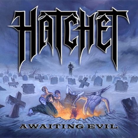 Hatchet: Awaiting Evil (Blue Smoke Coloured Vinyl), LP