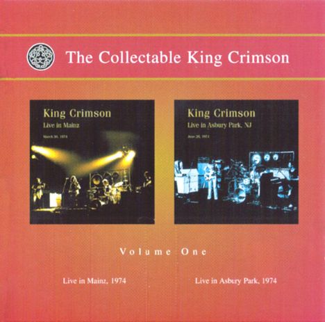 King Crimson: The Collectable King Crimson Volume 1 - Live 1974, 2 CDs