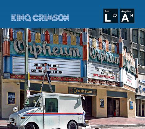 King Crimson: Live At The Orpheum 2014, 1 CD und 1 DVD-Audio