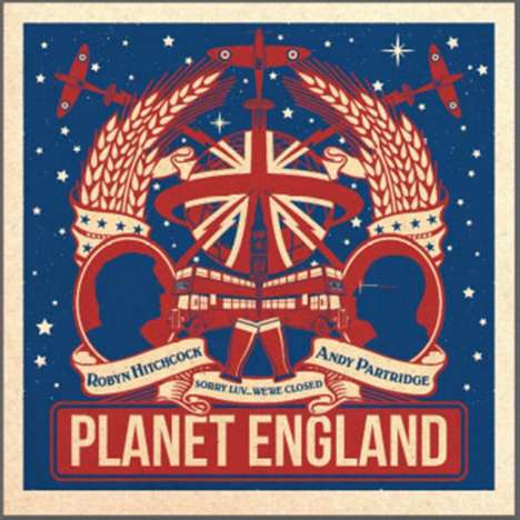 Robyn Hitchcock &amp; Andy Partridge: Planet England EP, Single 10"