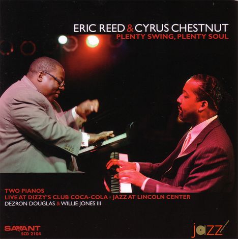 Eric Reed &amp; Cyrus Chestnut: Plenty Swing, Plenty Soul, CD