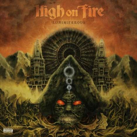 High On Fire: Luminiferous (180g) (Limited Edition) (Olive Green Vinyl), 2 LPs